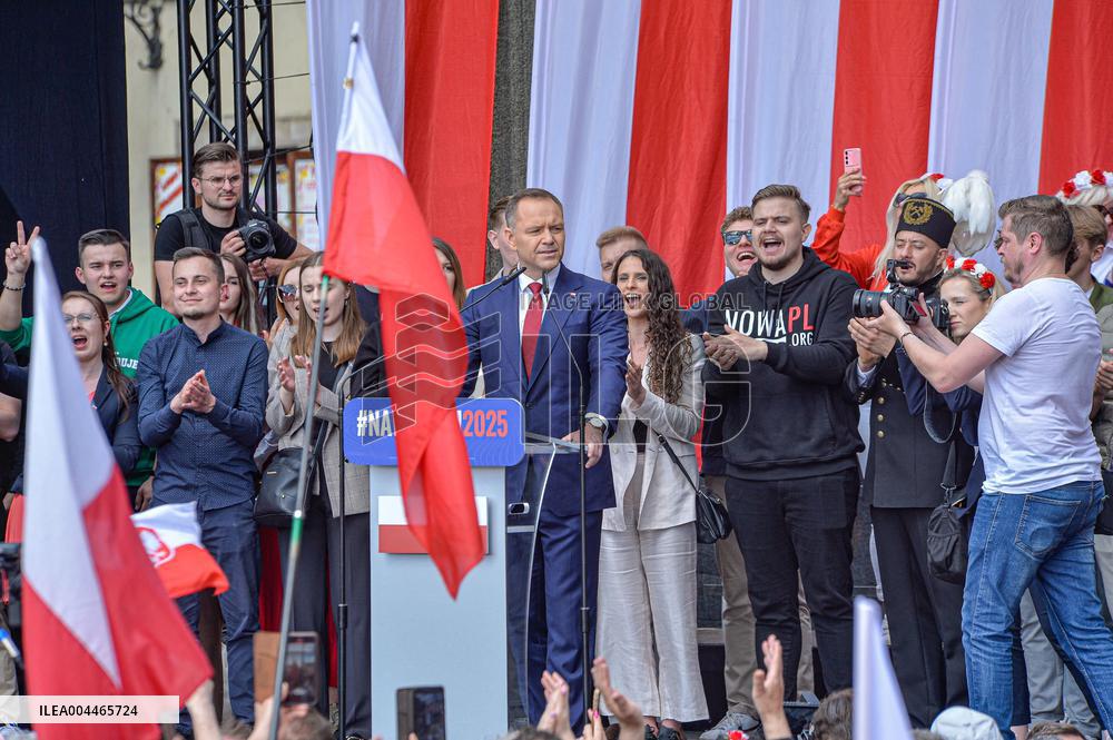 Karol Nawrocki Campaigns - Warsaw