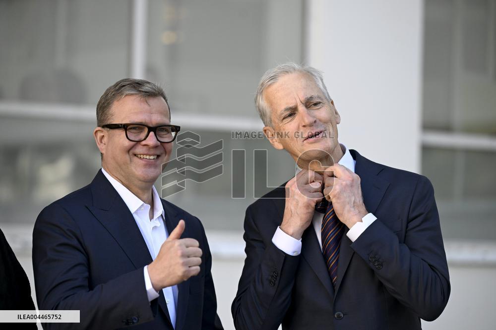 Nordic Prime Ministers Summer Meeting at Paimio Sanatorium