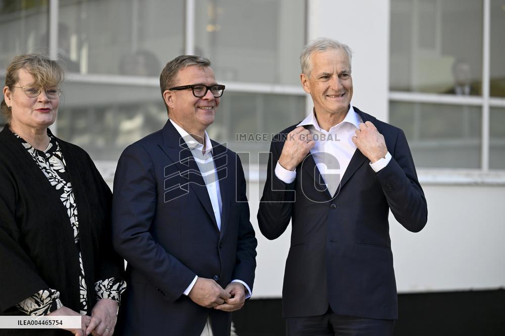 Nordic Prime Ministers Summer Meeting at Paimio Sanatorium