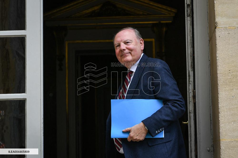Meetings between French PM Francois Bayrou and party leaders in Paris - FA