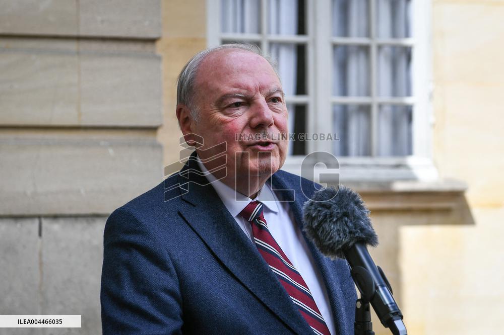 Meetings between French PM Francois Bayrou and party leaders in Paris - FA