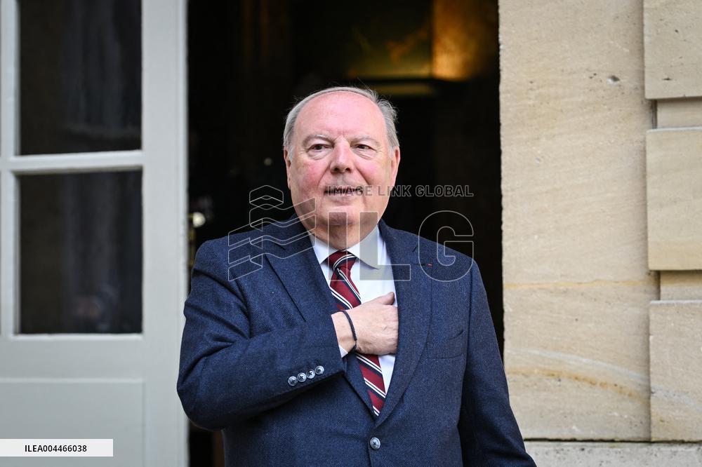 Meetings between French PM Francois Bayrou and party leaders in Paris - FA