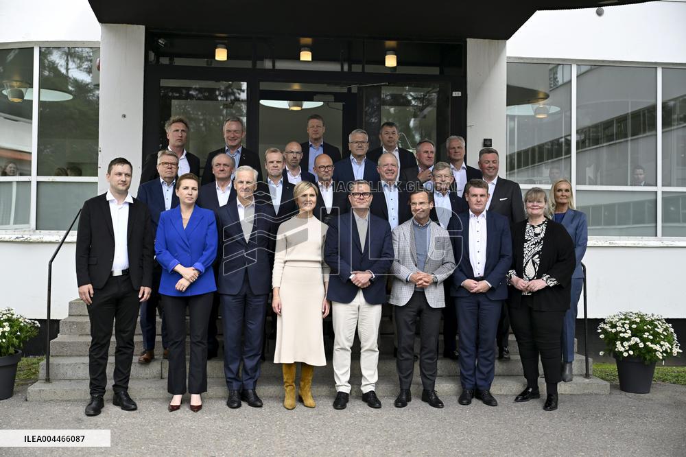 Nordic Prime Ministers Summer Meeting at Paimio Sanatorium