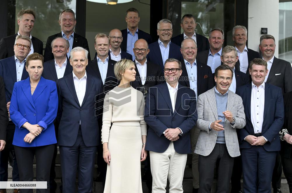 Nordic Prime Ministers Summer Meeting at Paimio Sanatorium