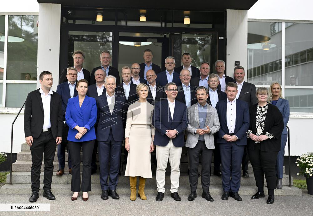 Nordic Prime Ministers Summer Meeting at Paimio Sanatorium