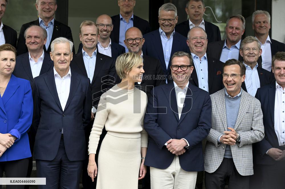 Nordic Prime Ministers Summer Meeting at Paimio Sanatorium
