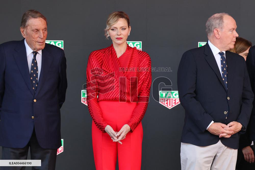 Royals At Monaco Grand Prix Podium - Monte Carlo