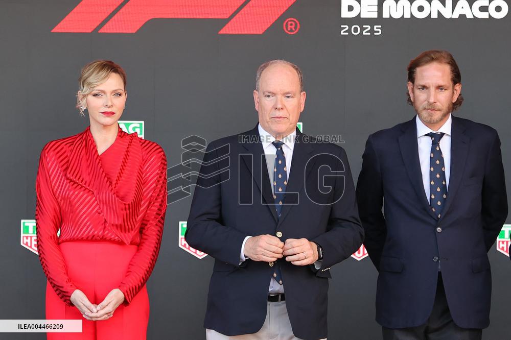 Royals At Monaco Grand Prix Podium - Monte Carlo