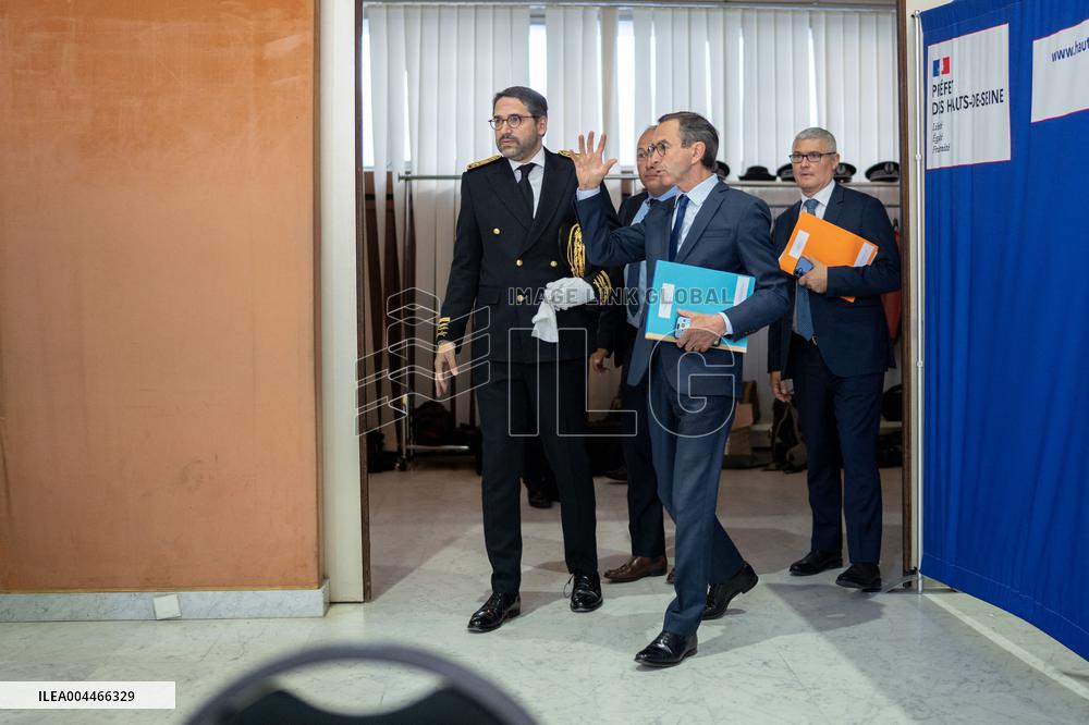 Bruno Retailleau reveals the outlines of his fight against Islamism - Nanterre AJ