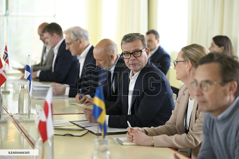 Nordic Prime Ministers Summer Meeting at Paimio Sanatorium