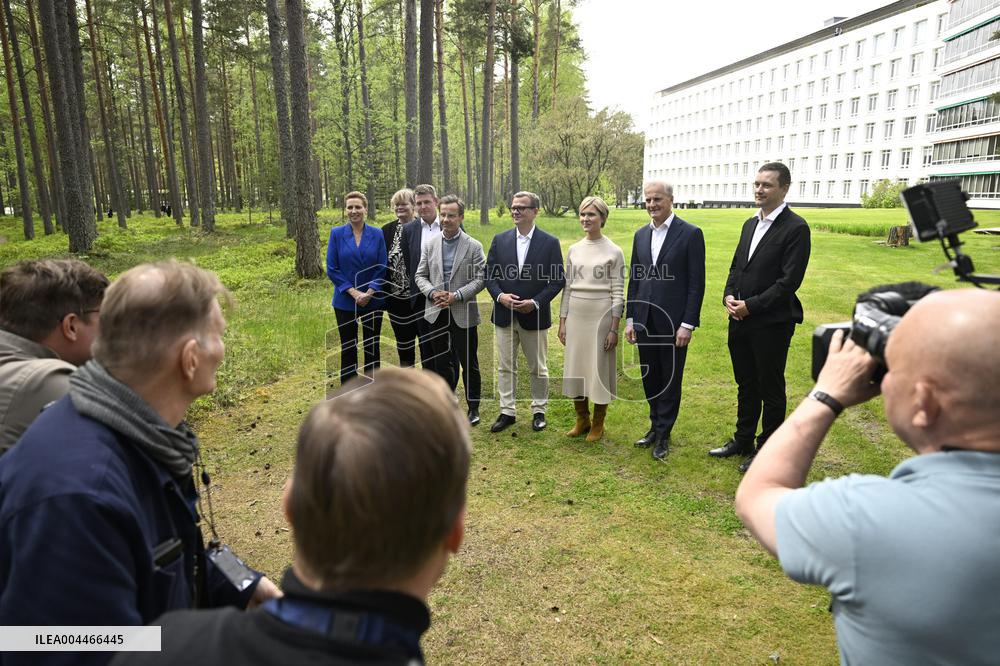 Nordic Prime Ministers Summer Meeting at Paimio Sanatorium