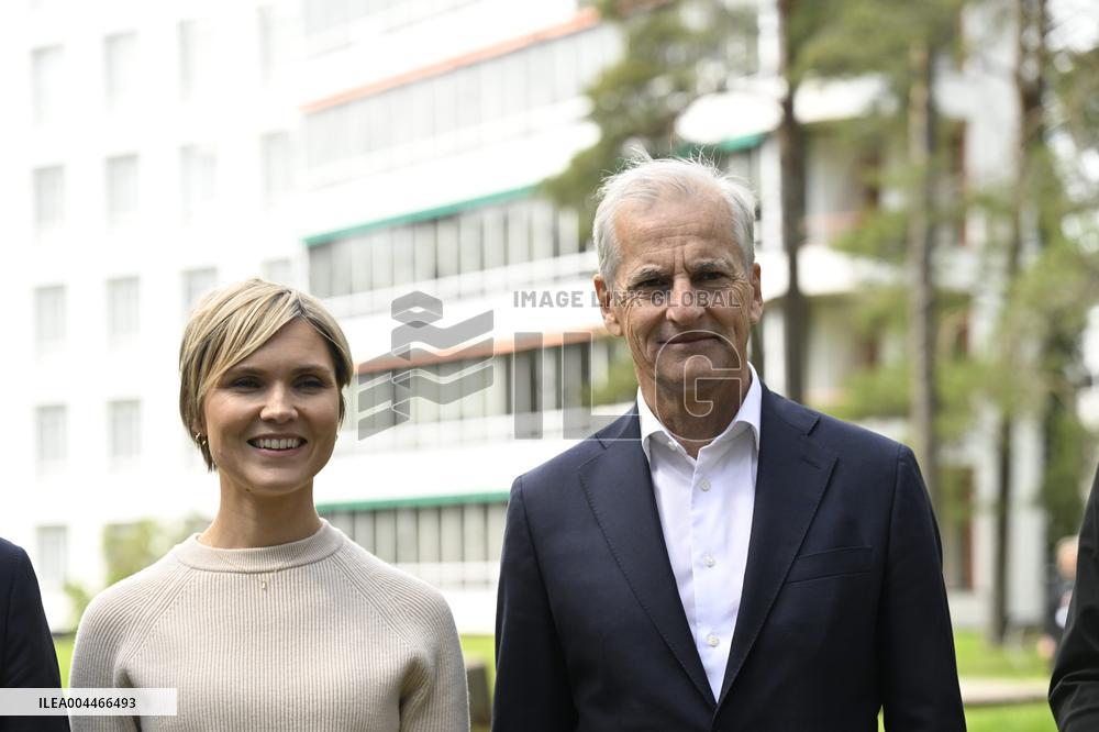 Nordic Prime Ministers Summer Meeting at Paimio Sanatorium