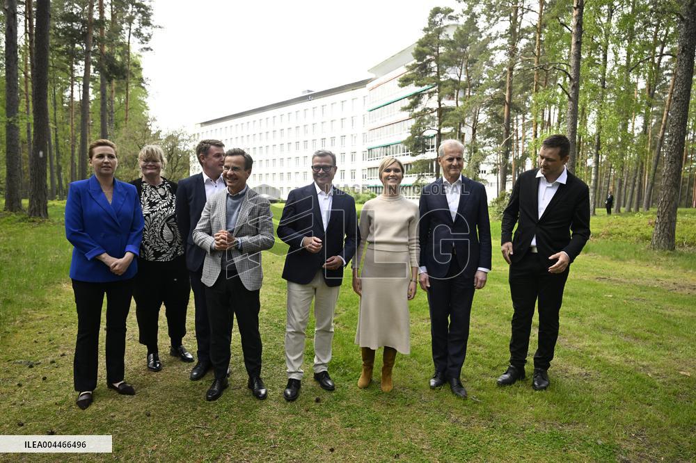 Nordic Prime Ministers Summer Meeting at Paimio Sanatorium