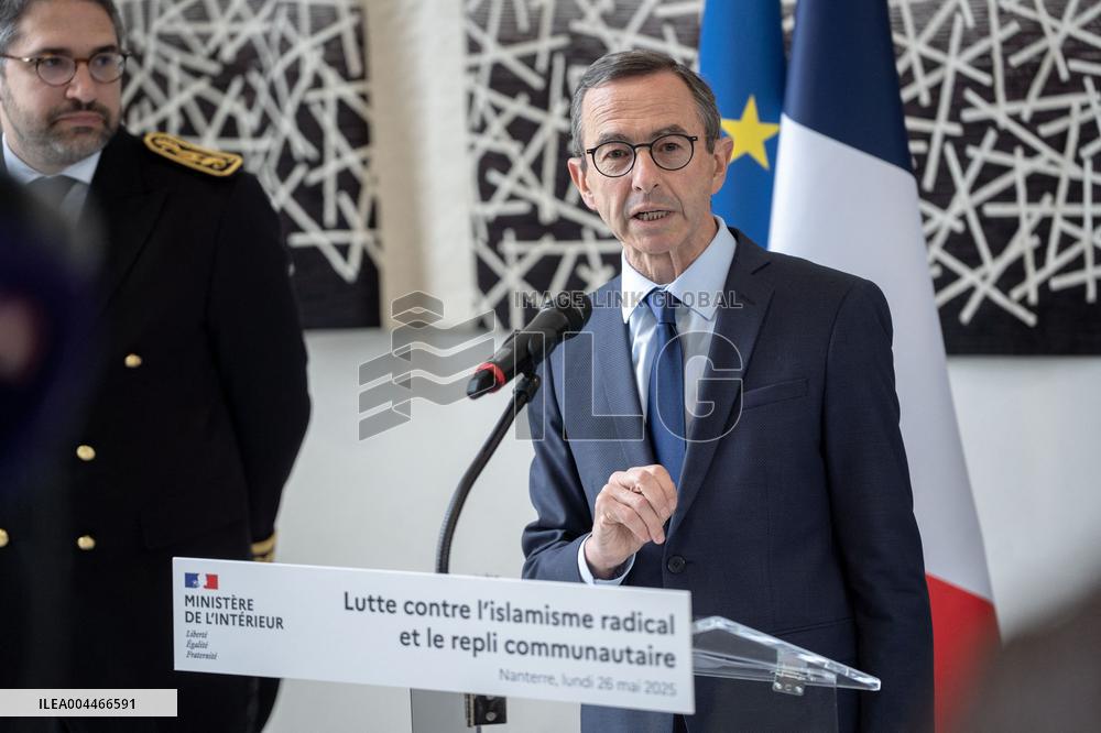 Bruno Retailleau reveals the outlines of his fight against Islamism - Nanterre AJ