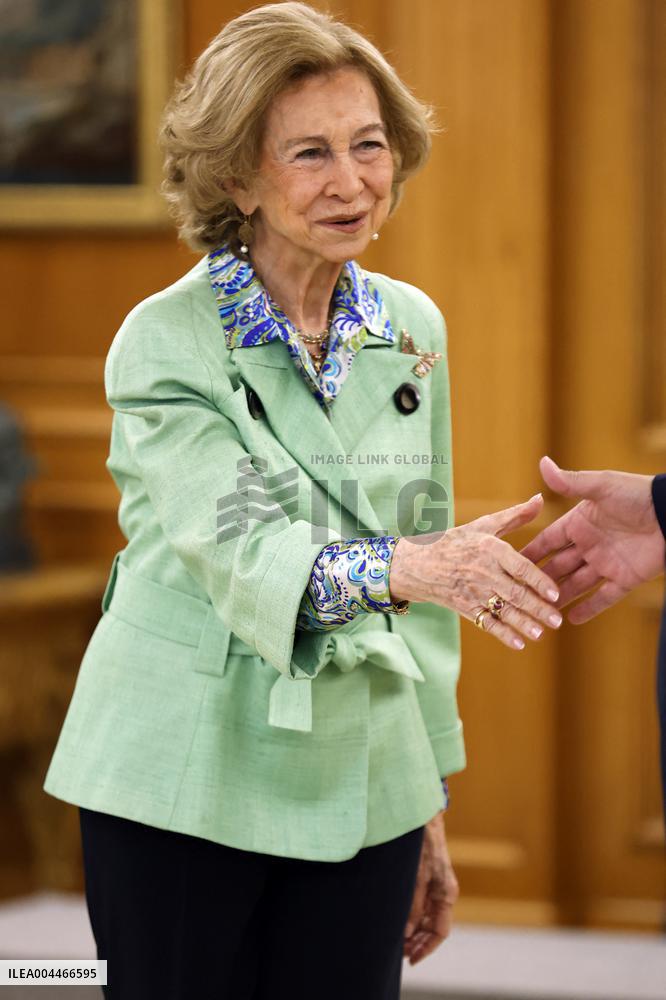 Queen Sofia's Royal Audience - Madrid