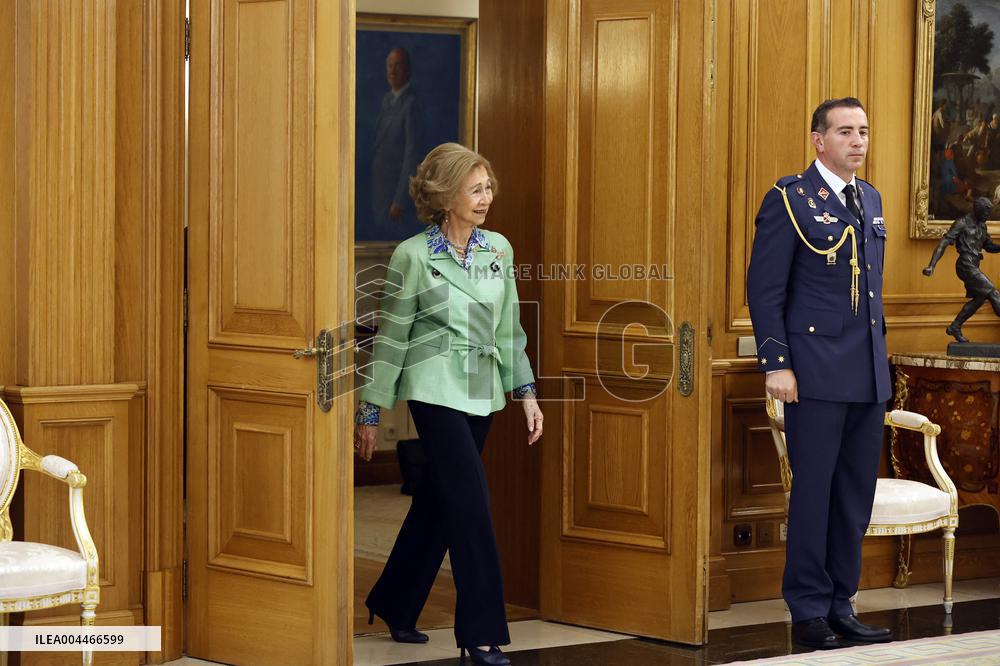 Queen Sofia's Royal Audience - Madrid