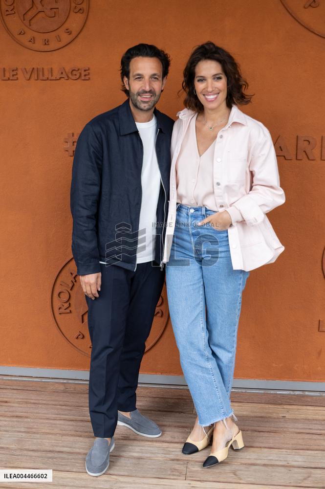 2025 French Open - Celebrities At Village Day 2 NB