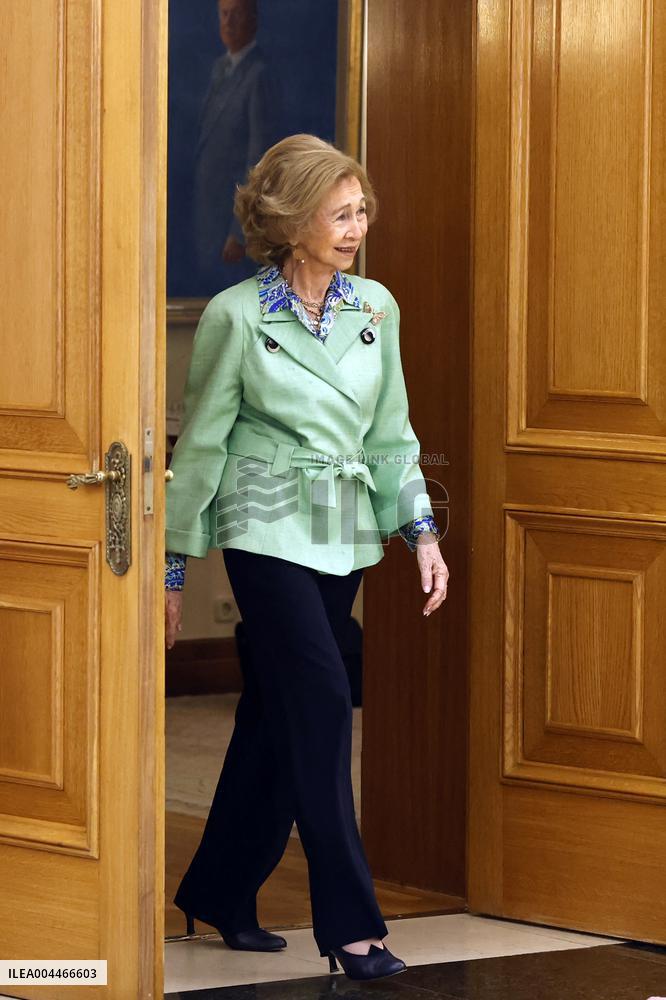 Queen Sofia's Royal Audience - Madrid