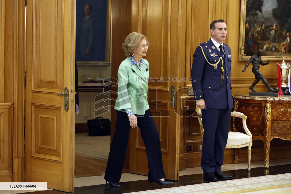 Queen Sofia's Royal Audience - Madrid
