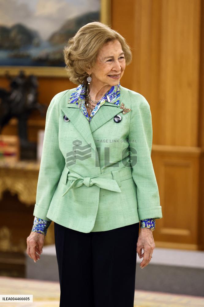 Queen Sofia's Royal Audience - Madrid