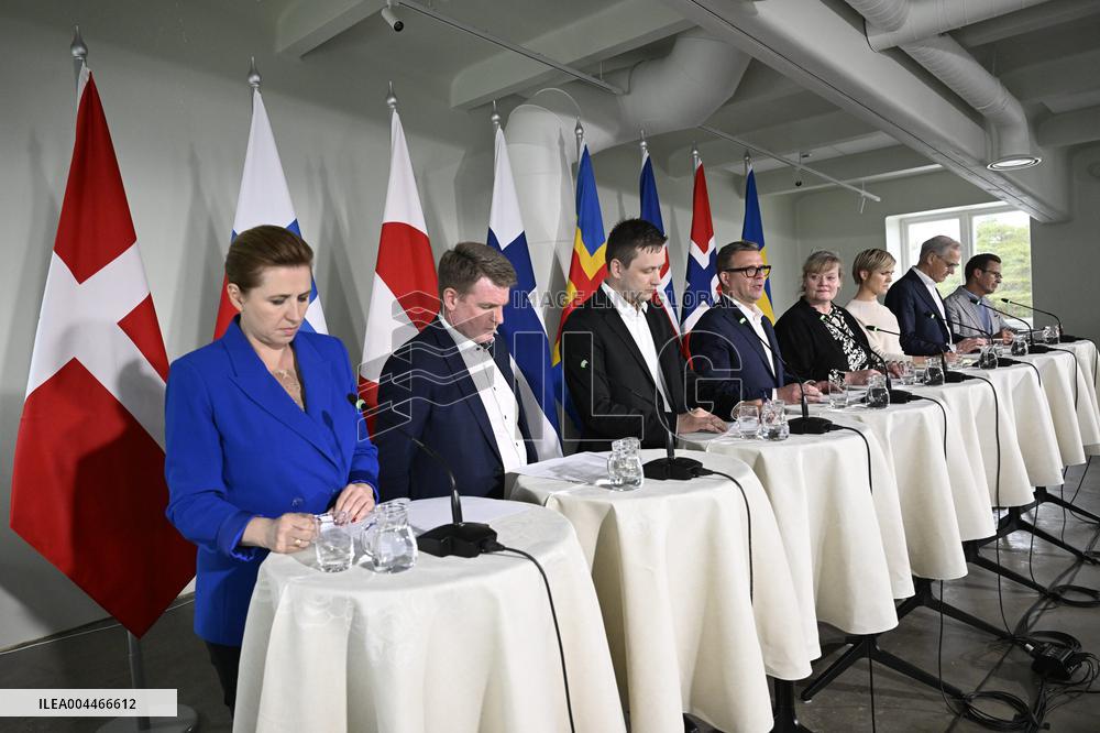 Nordic Prime Ministers Summer Meeting at Paimio Sanatorium