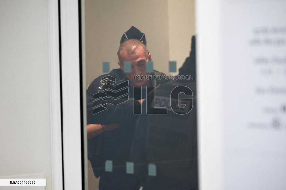 Piotr Pavlenski Arrested During the Trial of Mimi Marchand - Paris