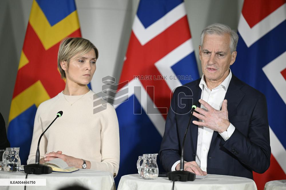 Nordic Prime Ministers Summer Meeting at Paimio Sanatorium