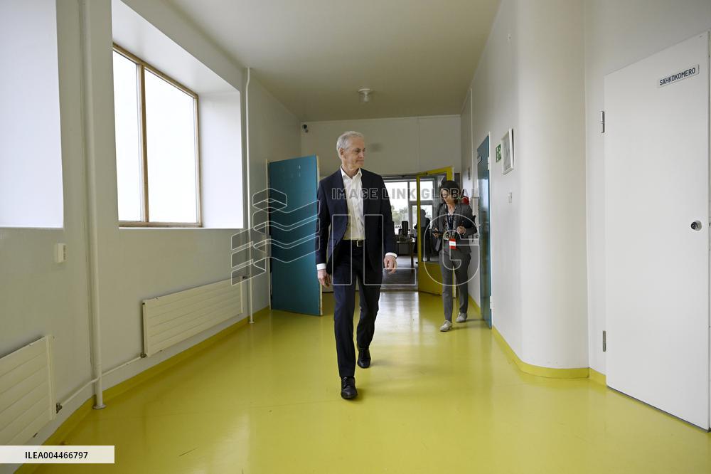 Nordic Prime Ministers Summer Meeting at Paimio Sanatorium