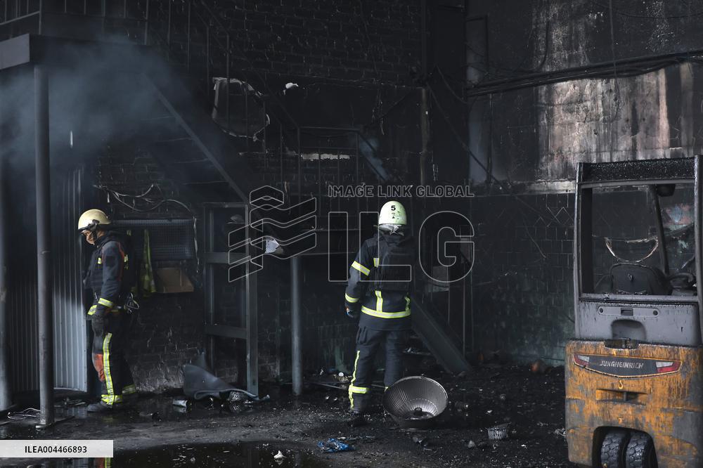 Russian army attacks enterprise in Kharkiv region