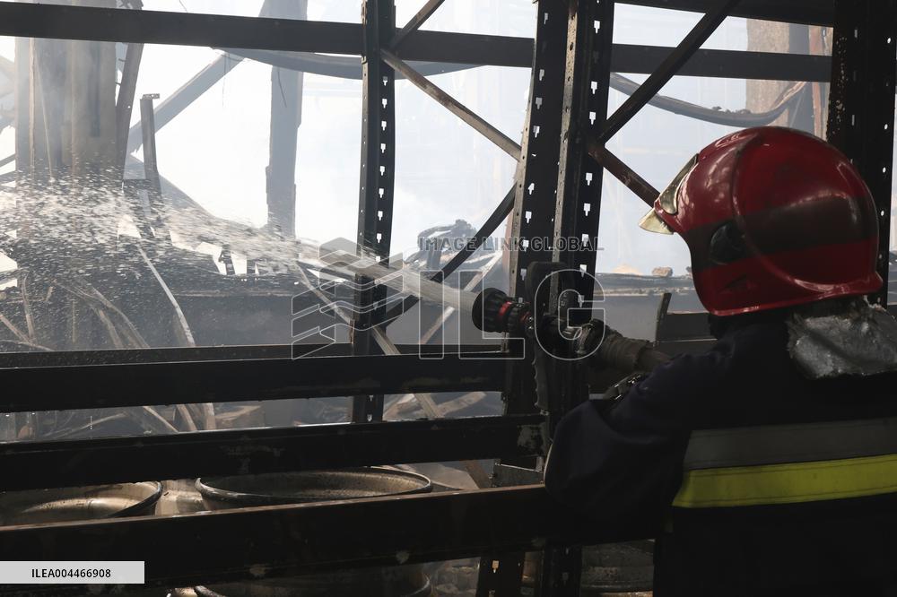 Russian army attacks enterprise in Kharkiv region