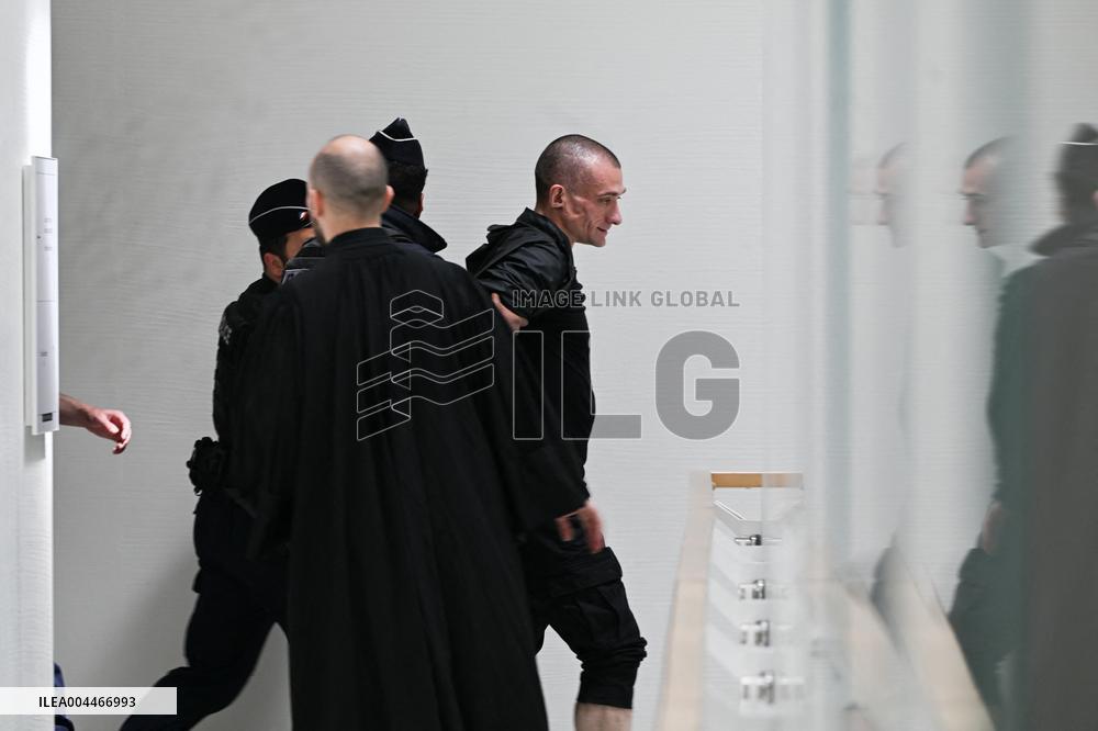 Piotr Pavlenski Arrested During the Trial of Mimi Marchand - Paris