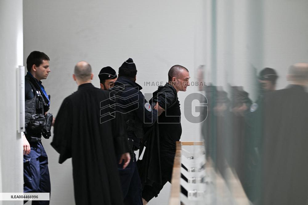 Piotr Pavlenski Arrested During the Trial of Mimi Marchand - Paris