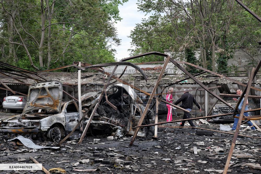 Odesa recovers from overnight Russian drone attack