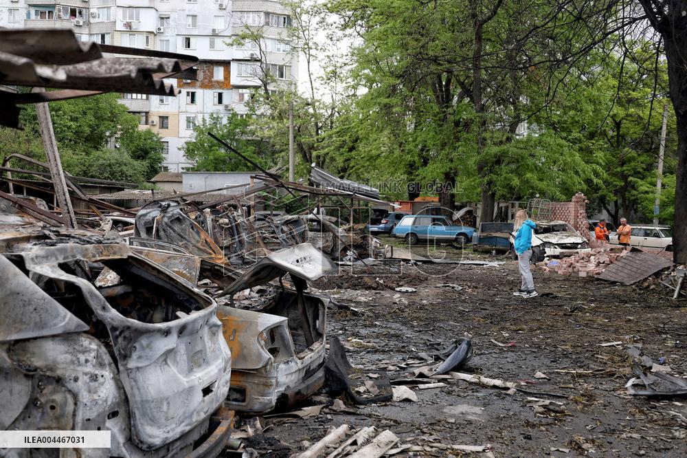 Odesa recovers from overnight Russian drone attack