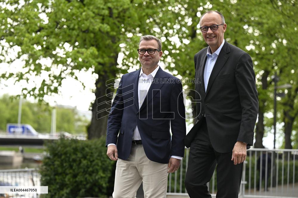 Nordic Prime Ministers Summer Meeting with Germany's Chancellor Friedrich Merz
