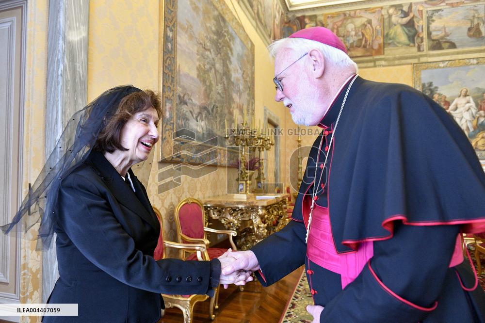 Pope Leo XIV Receives in Private Audience - Vatican