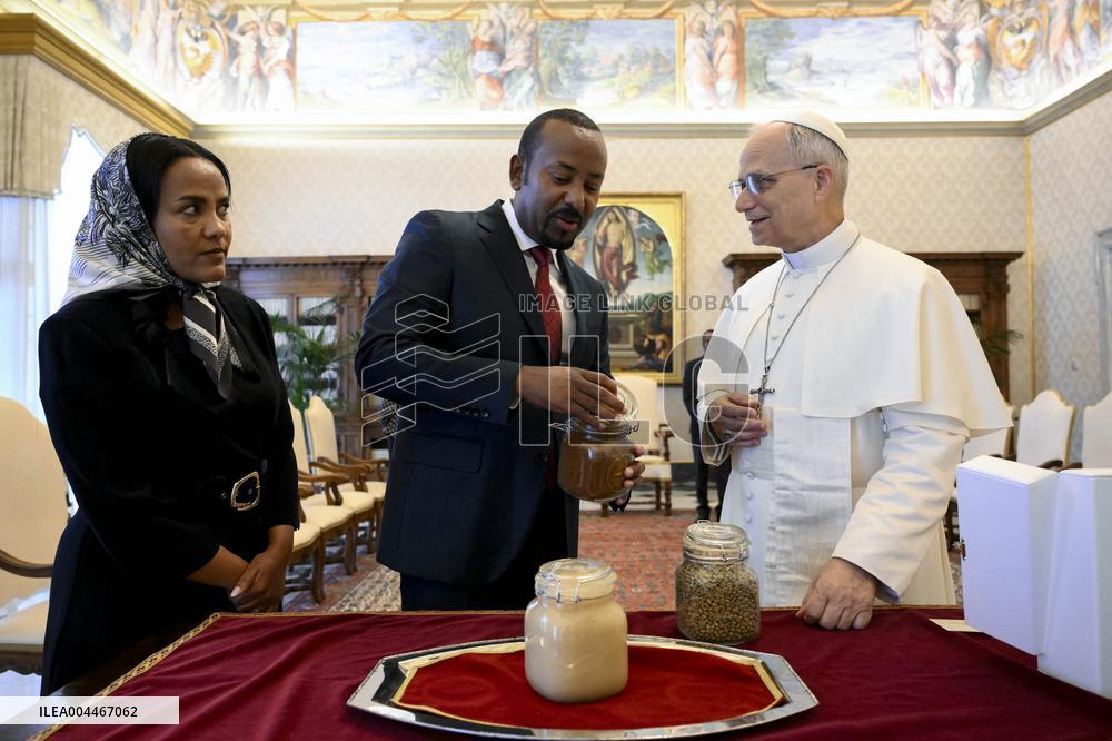 Pope Leo XIV Receives in Private Audience - Vatican