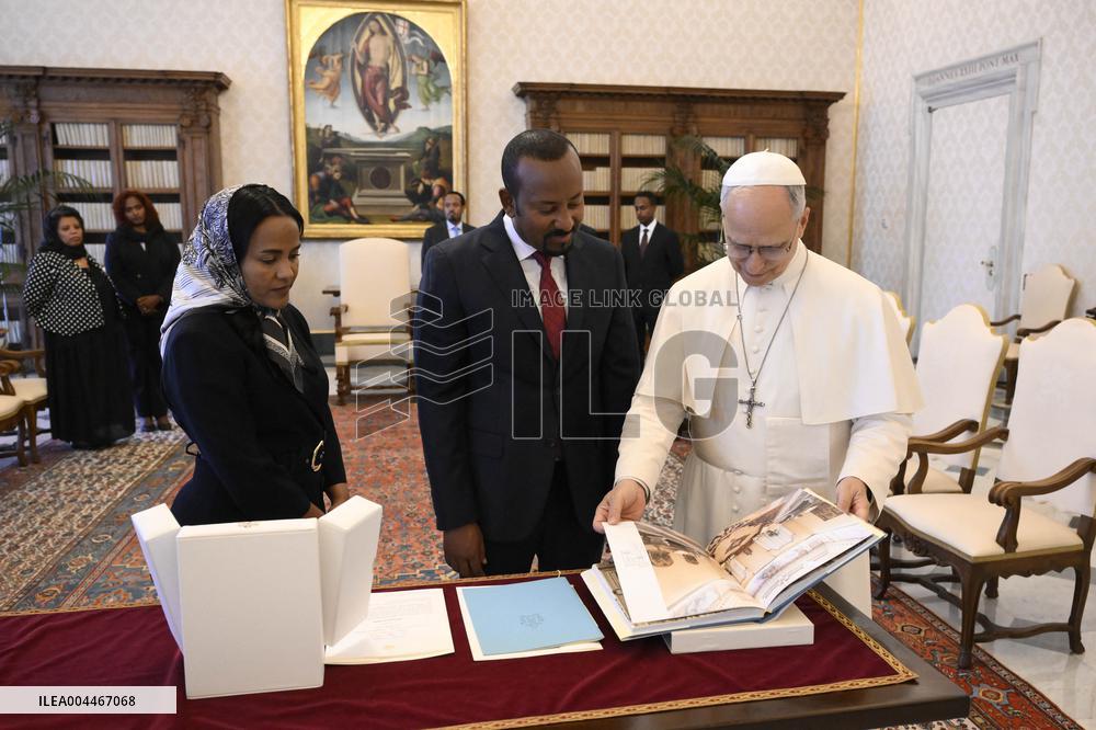 Pope Leo XIV Receives in Private Audience - Vatican