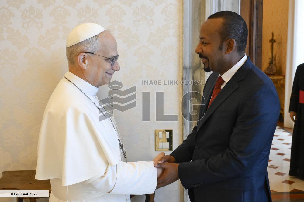 Pope Leo XIV Receives in Private Audience - Vatican