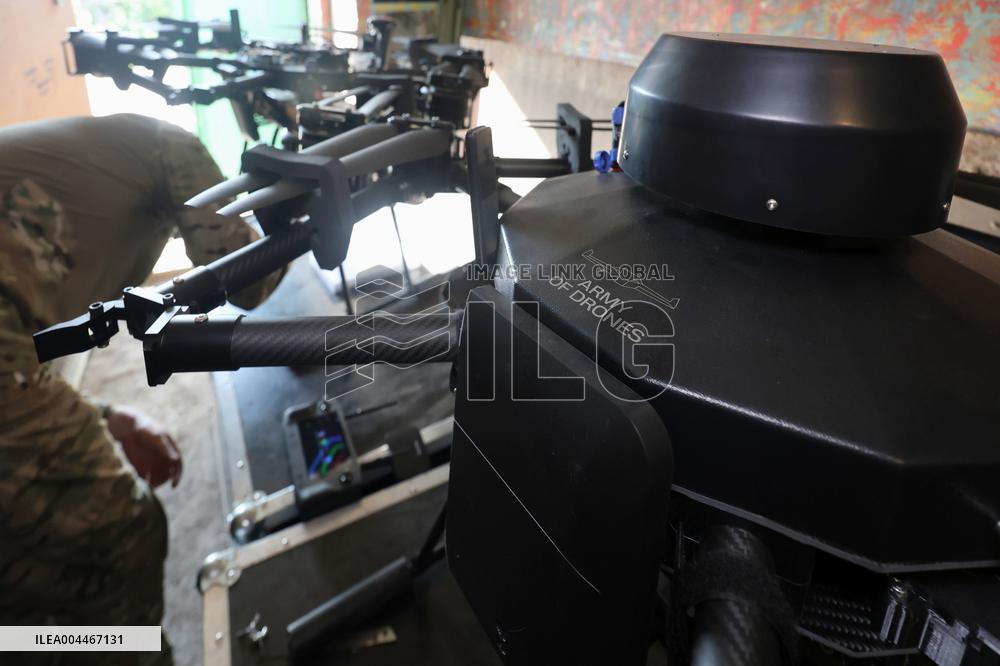 Drone workshop of ATGM company of Khartiia Brigade