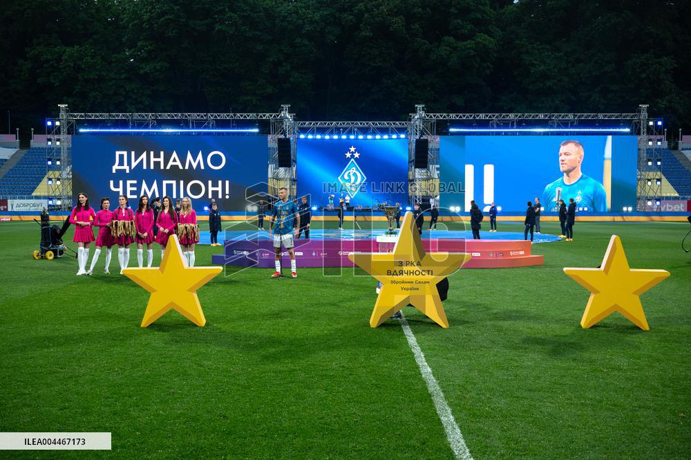 Dynamo wins 2024/2025 Ukrainian Premier League