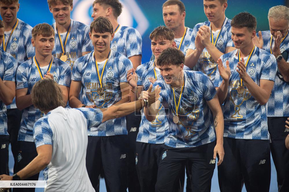 Dynamo wins 2024/2025 Ukrainian Premier League