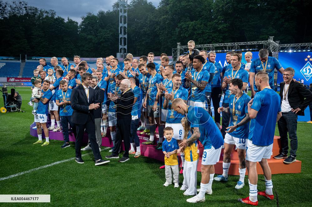 Dynamo wins 2024/2025 Ukrainian Premier League