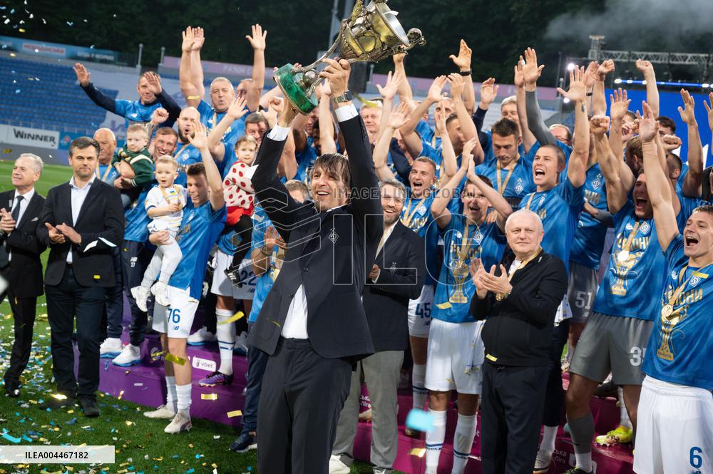 Dynamo wins 2024/2025 Ukrainian Premier League
