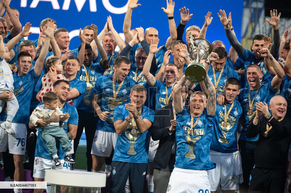 Dynamo wins 2024/2025 Ukrainian Premier League