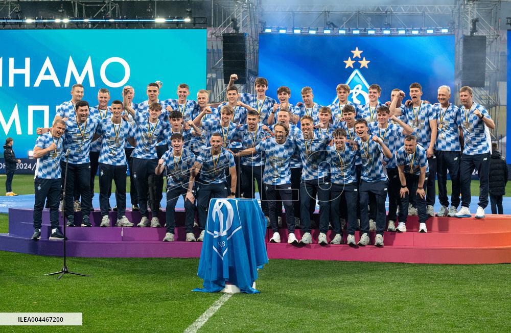 Dynamo wins 2024/2025 Ukrainian Premier League