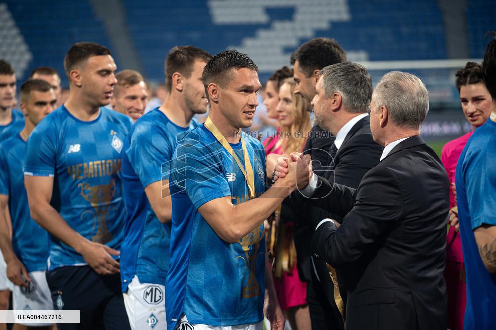 Dynamo wins 2024/2025 Ukrainian Premier League