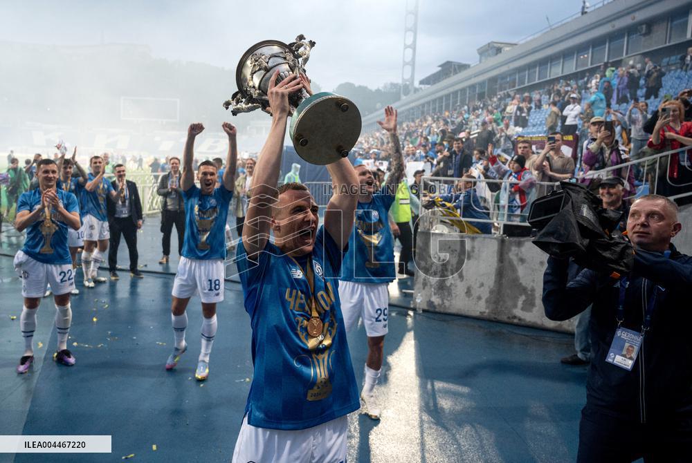 Dynamo wins 2024/2025 Ukrainian Premier League