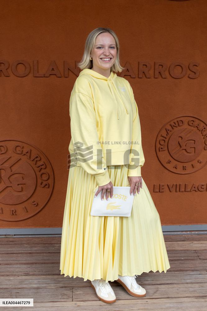 2025 French Open - Celebrities at Village Day 2 NB