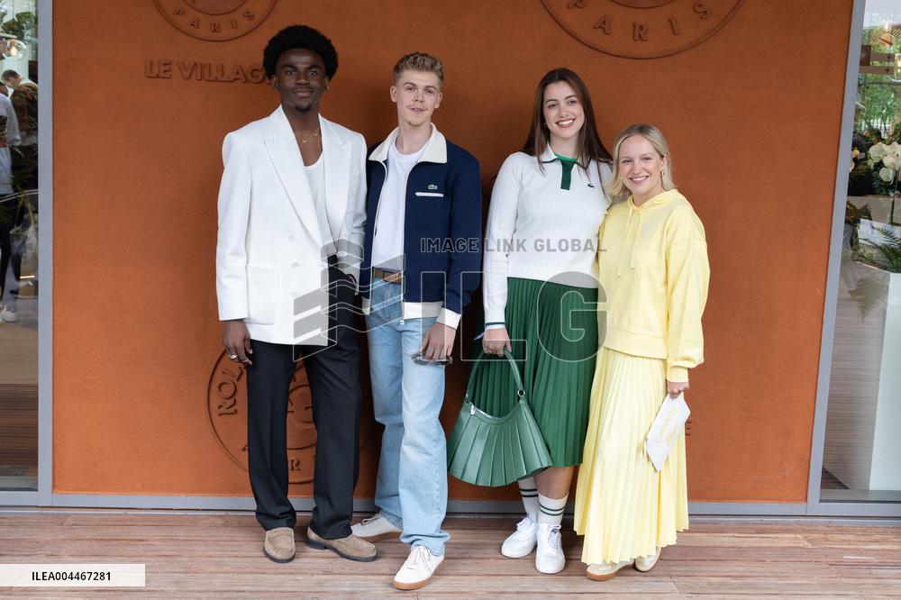 2025 French Open - Celebrities at Village Day 2 NB